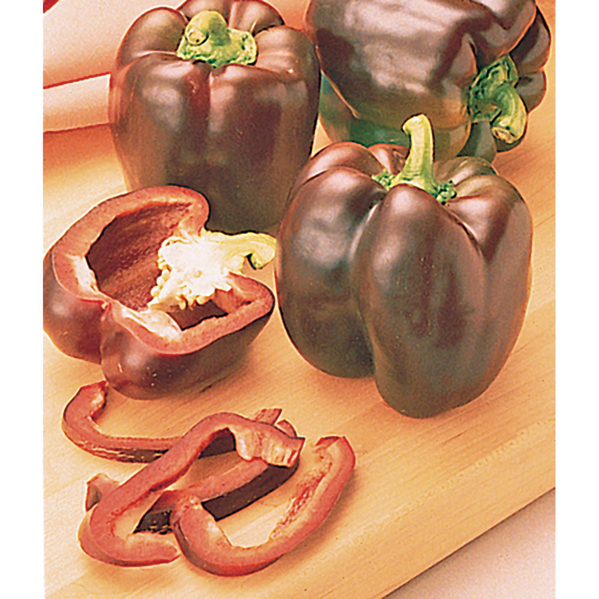 Chocolate Beauty Sweet (Bell) Type Pepper Seeds