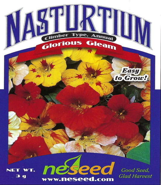 Glorious Gleam Mix Nasturtium Seeds